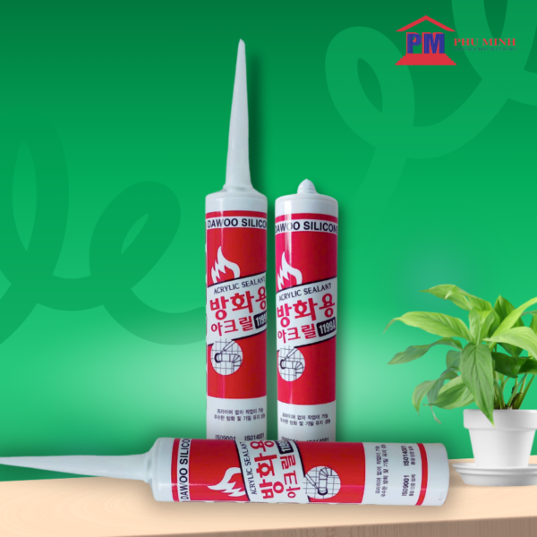 keo silicone chong chay dawoosil 1199a nhap khau han quoc 1