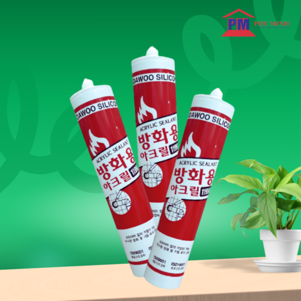 keo silicone chong chay dawoosil 1199a nhap khau han quoc